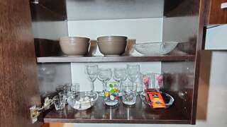 Апартаменты Студии на Гражданской Владимир Четырехместный номер с видом на сад-7