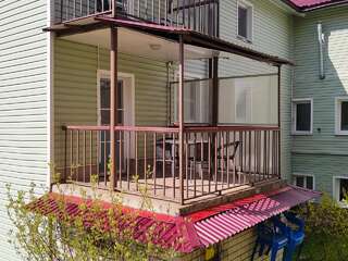 Апартаменты Студии на Гражданской Владимир Семейный номер с видом на сад-15