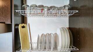 Апартаменты Студии на Гражданской Владимир Четырехместный номер с видом на сад-8